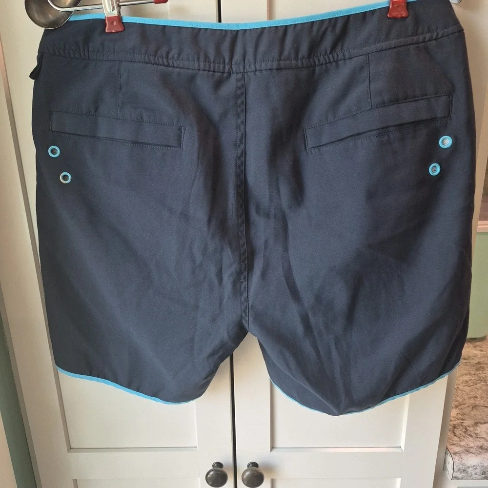 Penguin By Munsing wear Men Built In Liner Swim Trunks Navy Size 32
